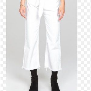 Amuse society high waist raw edge denim 24